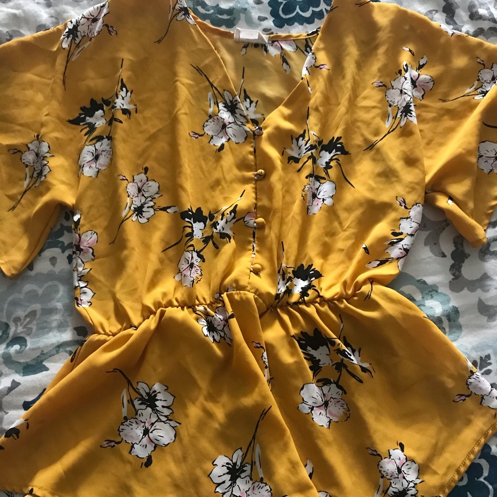 Yellow Blouse